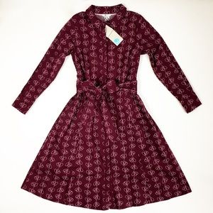 boden roseland shirt dress